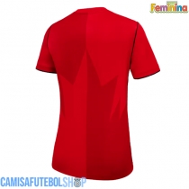 Camisa de time de futebol Canadá Replicas 1º Equipamento Feminina Mundo 2026 Manga Curta